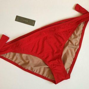 J. Crew Red Bikini Bottom